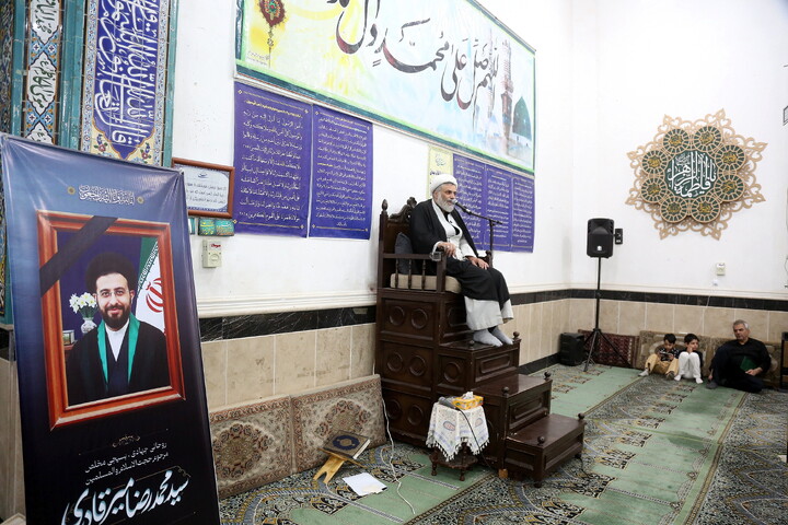 تصاویر/ مراسم یادبود مرحوم حجت الاسلام سیدمحمدرضا میرقادری
