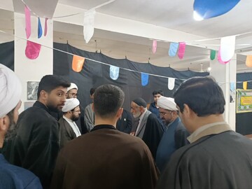 تصاویر/  درس اخلاق طلاب مدرسه علمیه امام حسن مجتبی (ع) زرگر