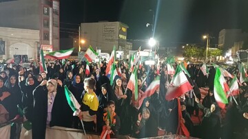 فیلم| شصت و چهارمین شب تجمع مردمی شهر مأمونیه در میدان