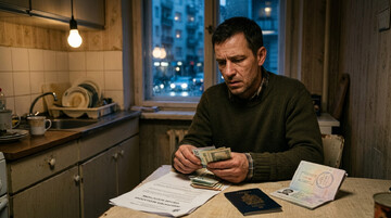 Is money earned from unauthorized work on a visitor visa halal?