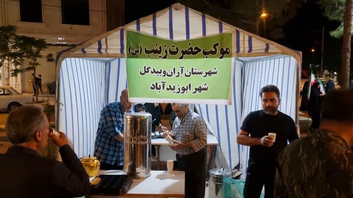 تصاویر/ شصت و چهارمین تجمع شبانه مردم بخش کویرات در دفاع از وطن