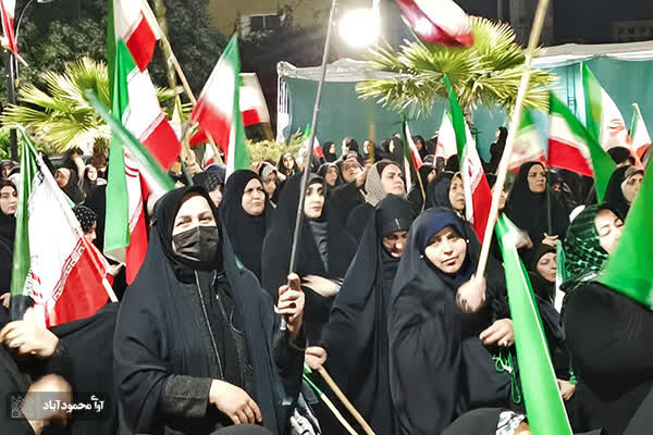 تصاویر/ محمودآباد و همچنان حضور حماسی