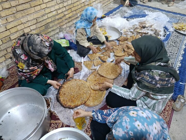 تصاویر/ بانوان دیلمی پشتیبان جبهه و رزمندگان