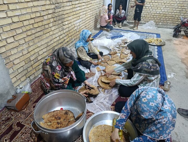 تصاویر/ بانوان دیلمی پشتیبان جبهه و رزمندگان