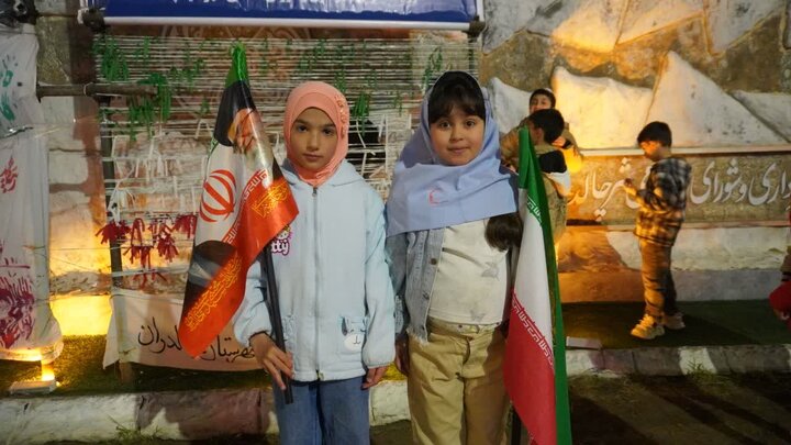 تصاویر/ خونخواهی رهبر شهید انقلاب؛ محور شصت و چهارمین اجتماع پرشور مردم شهرستان چالدران