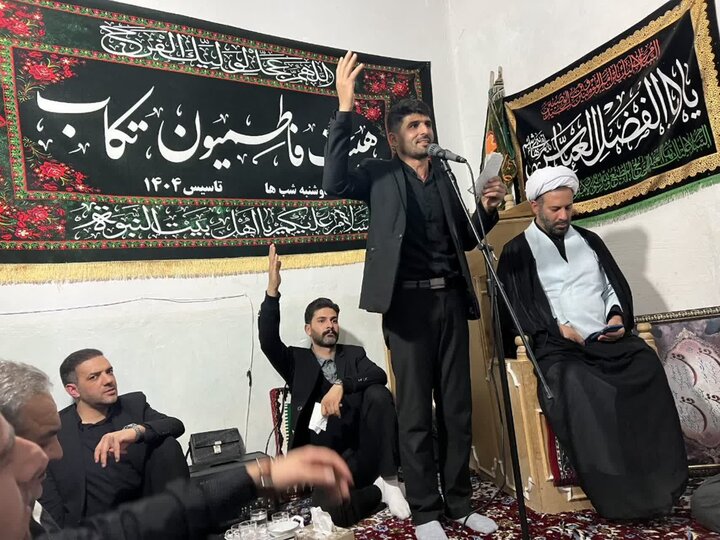 تصاویر/ حضور تبلیغی اساتید مدرسه علمیه تکاب در مساجد روستایی  و شهری