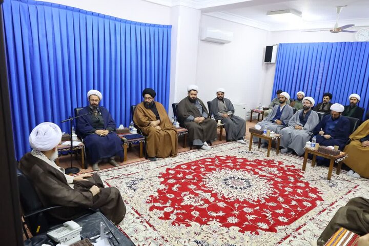 تصاویر/ نشست ارکان مرکز مدیریت حوزه علمیه بابل با نماینده ولی فقیه مازندران
