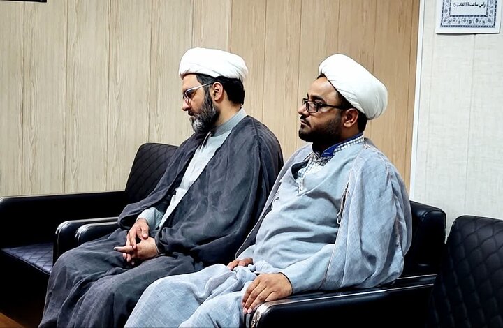 تصاویر/ دیدار رئیس فرهنگی مرکز خدمات حوزه‌های علمیه کشور با امام جمعه میناب
