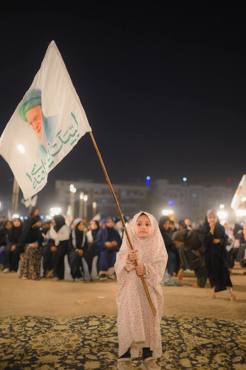 شہید امام خامنہ ای کی یاد میں کراچی میں عظیم الشان اجتماع