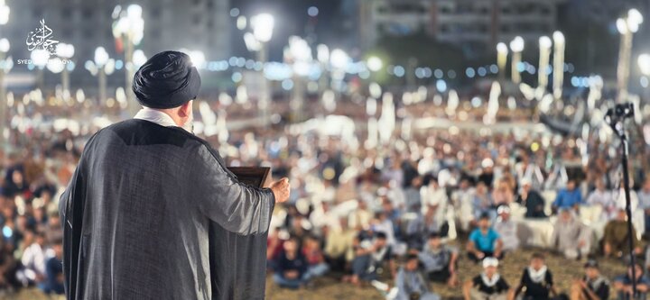 شہید امام خامنہ ای کی یاد میں کراچی میں عظیم الشان اجتماع