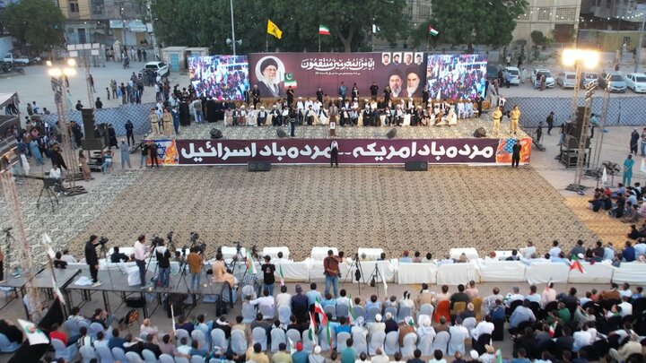 نشتر پارک کراچی میں ’’بعثتِ خون‘‘ کا عظیم الشان اجتماع؛ اتحادِ امت، امریکہ مخالف مطالبات اور شہدائے مقاومت کو زبردست خراجِ عقیدت