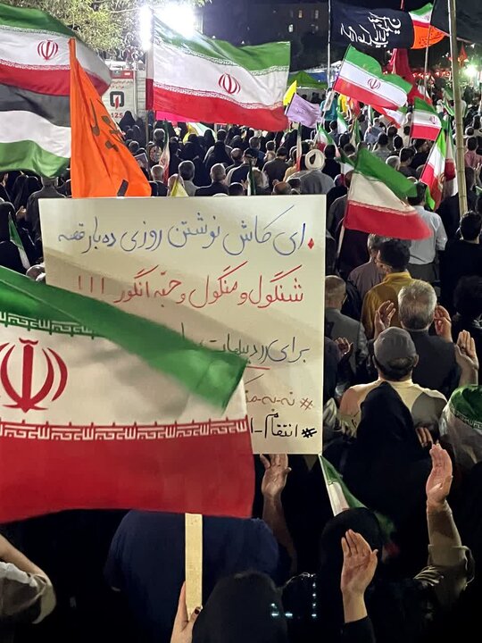 تصاویر/ شصت و پنجمین شب ایستادگی مردم انقلابی ملارد