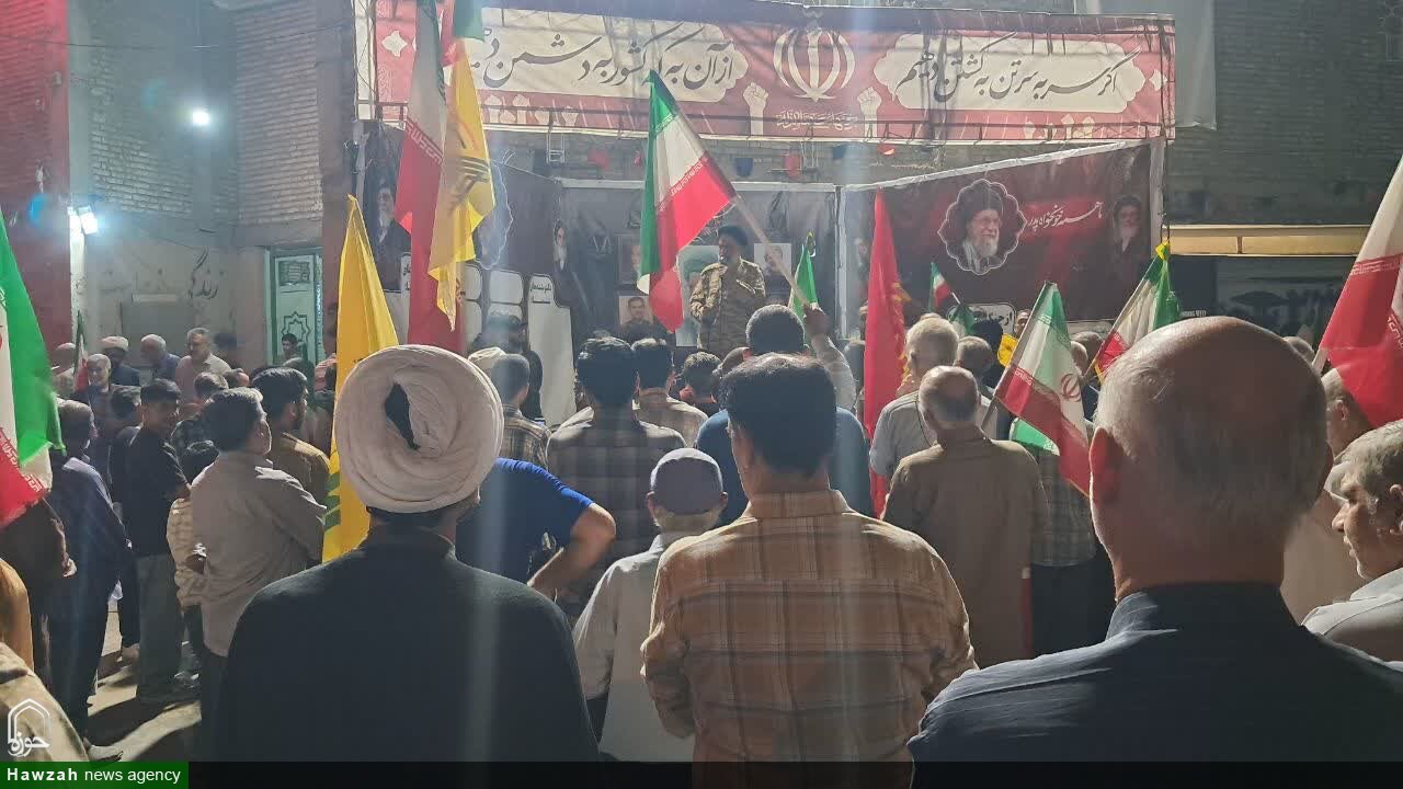 اجتماع شبانه منطقه پاداد اهواز