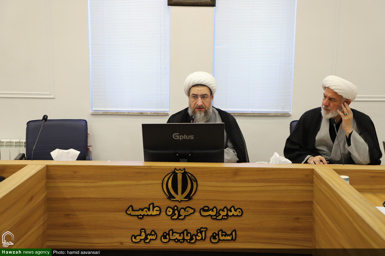 اجلاسیه مدیران مدارس علمیه آذربایجان شرقی برگزار شد