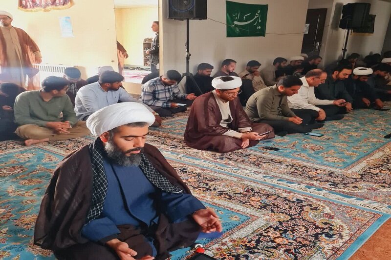 برگزاری مراسم استغاثه به امام زمان (عج) و روضه سیدالشهداء (ع) در سرپل ذهاب+عکس