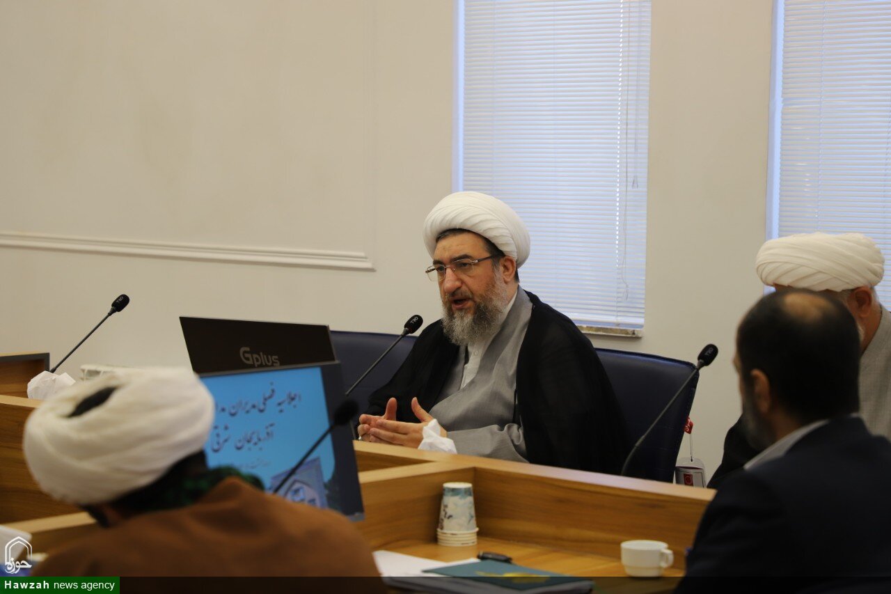 تصاویر/ سخنرانی امام جمعه تبریز در اجلاسیه مدیران مدارس علمیه آذربایجان شرقی