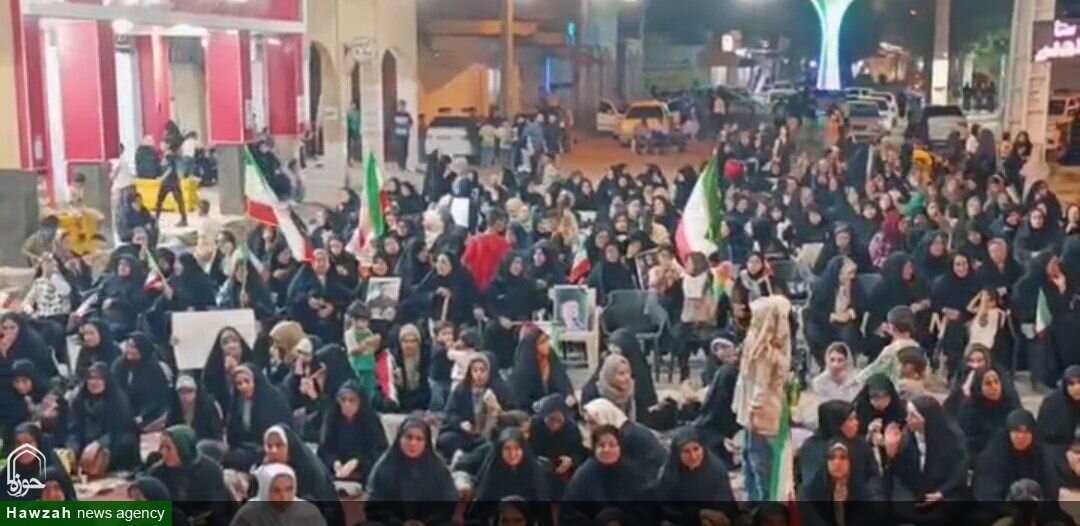 فیلم |  اجتماع مردم شهرستان رامشیر در حمایت از رزمندگان اسلام