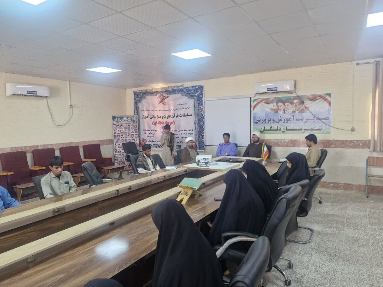 مسابقات قرآن، عترت و نماز در دلگان برگزار شد