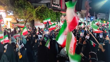 تصاویر/ خروش لشگر صاحب الزمانی (عج) شهرستان چالوس در چهاردهم اردیبهشت