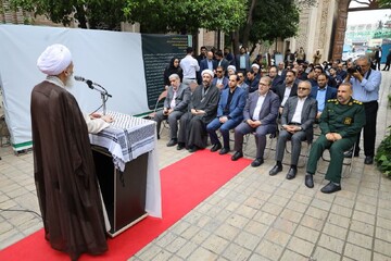 تصاویر/ افتتاح نمایشگاه تبیینی عملکرد بهائیت، تحت عنوان «سربازان صهیون» در بوستان ولایت ساری