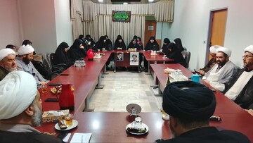 دیدار معاون تبلیغ حوزه علمیه گیلان با مبلغین رودبار