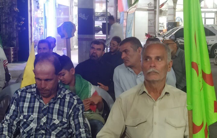 تصاویر/ دفاع ملی خارگی‌ها ادامه دارد