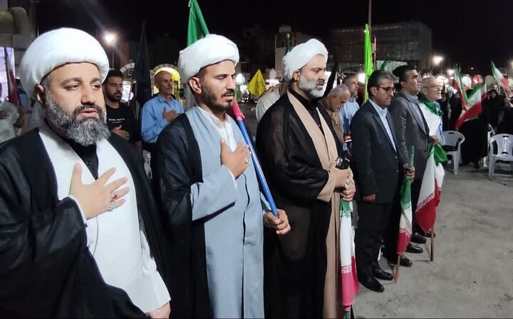 تصاویر/ دفاع ملی خارگی‌ها ادامه دارد