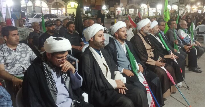تصاویر/ دفاع ملی خارگی‌ها ادامه دارد