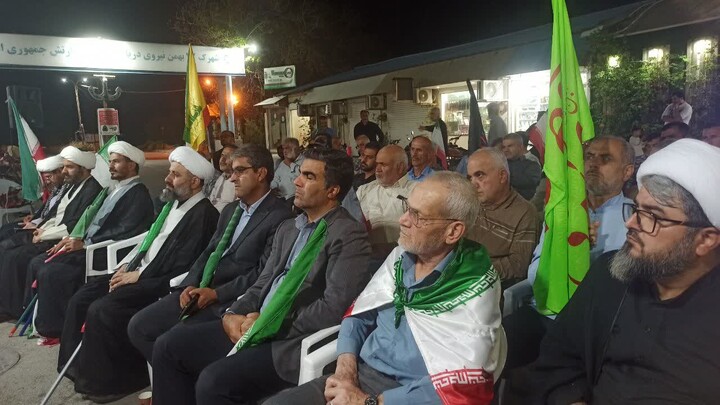 تصاویر/ دفاع ملی خارگی‌ها ادامه دارد