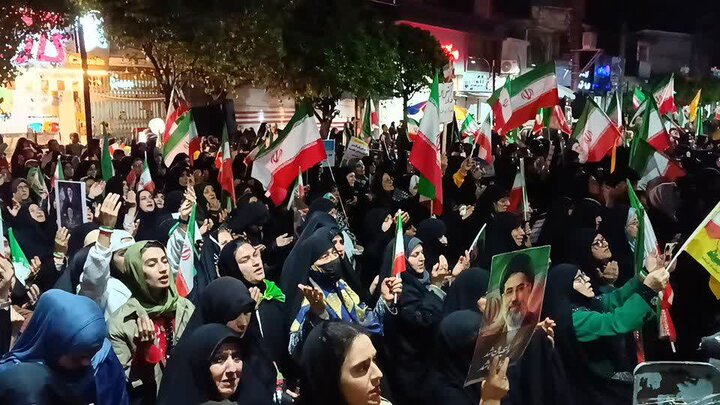تصاویر/ خروش لشگر صاحب الزمانی (عج) شهرستان چالوس در چهاردهم اردیبهشت