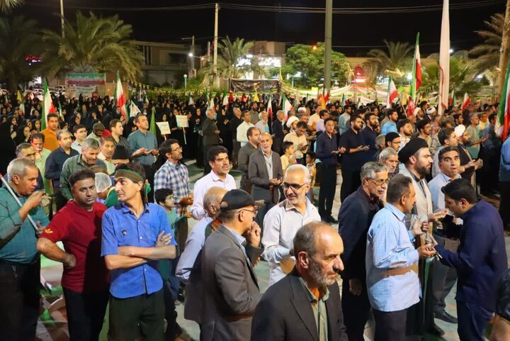 میدانداری مردم استوار و مقاوم شهرستان بافق ادامه دارد