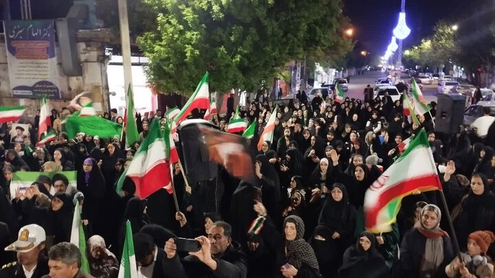 تصاویر/ تجدید بیعت با رهبر شهید انقلاب در شصت و پنجمین شب حضور مردمی شهرستان میاندوآب