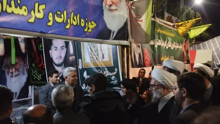 تصاویر/ تجدید بیعت با رهبر شهید انقلاب در شصت و پنجمین شب حضور مردمی شهرستان میاندوآب