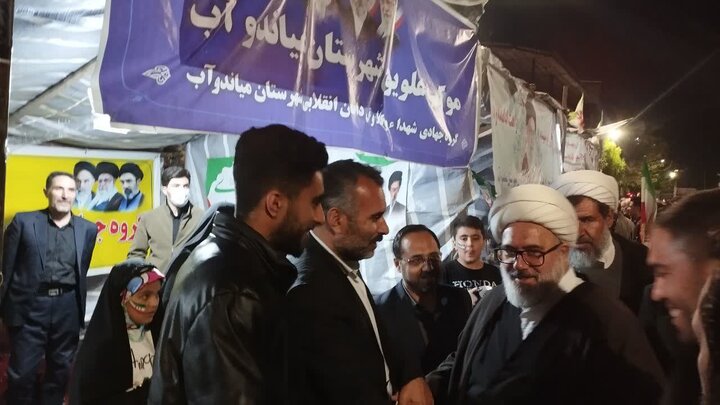 تصاویر/ تجدید بیعت با رهبر شهید انقلاب در شصت و پنجمین شب حضور مردمی شهرستان میاندوآب