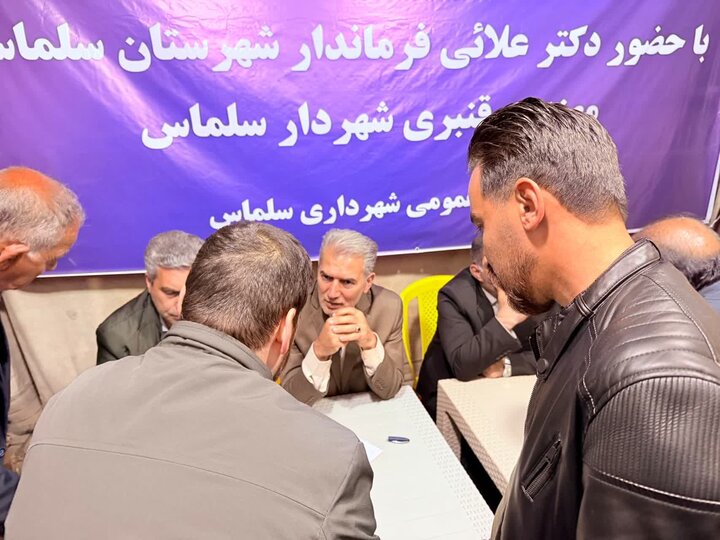 تصاویر/ شصت و پنجمین شب متوالی؛ مردم شهرستان سلماس در حمایت از نیروهای مسلح خروشیدند