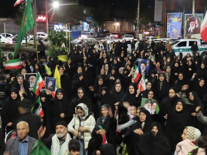 تصاویر/ شصت و پنجمین اجتماع حماسی؛ نمایش وحدت ملی در دفاع از نظام اسلامی در شهرستان چایپاره