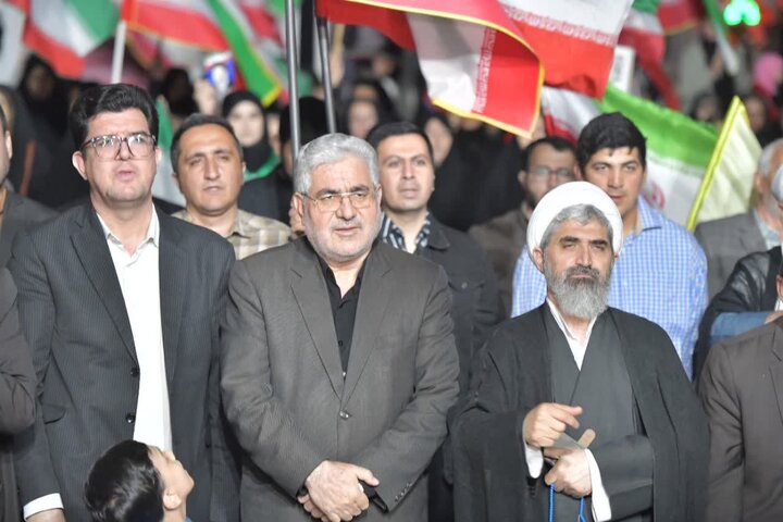 تصاویر/ خونخواهی رهبر شهید انقلاب؛ محور شصت و پنجمین اجتماع پرشور مردم شهرستان شوط