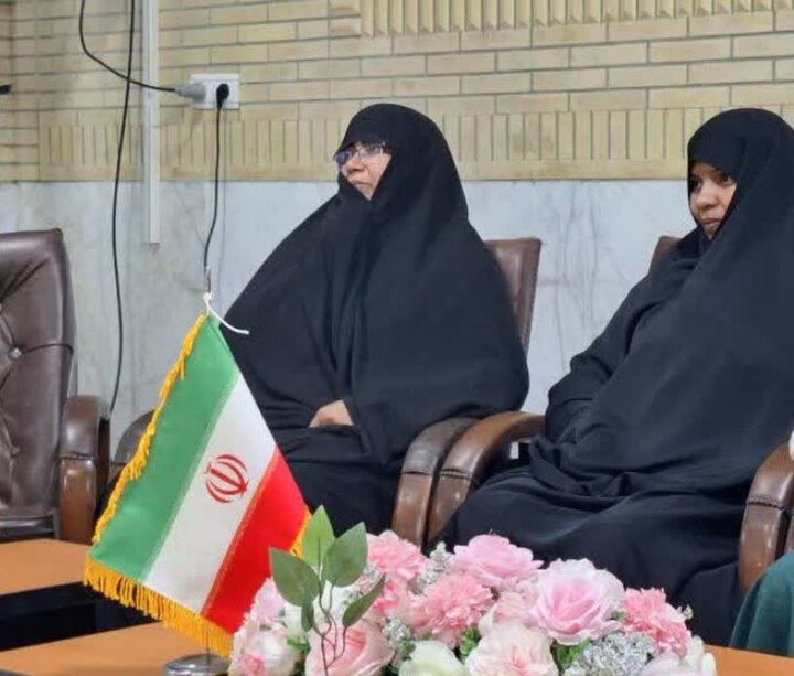 تصایر/ مراسم تجلیل از اساتید حوزه علمیه خواهران در کنگان