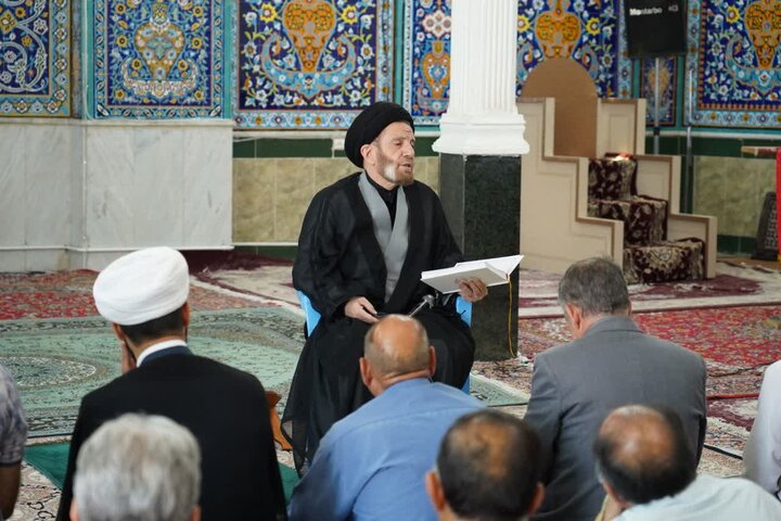 تصاویر/دیدار نماینده ولی فقیه در لرستان با نمازگران مسجد امام علی(ع)خرم آباد