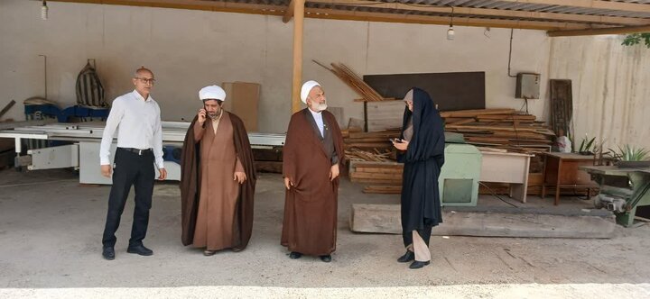 تثاویر/ بازدید امام جمعه برازجان از اداره میراث فرهنگی دشتستان