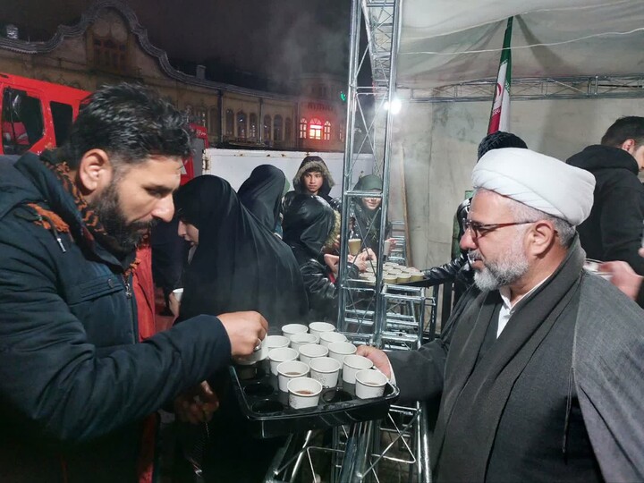 تصاویر / برپایی موکب الحسین شهدای انتظامی استان همدان