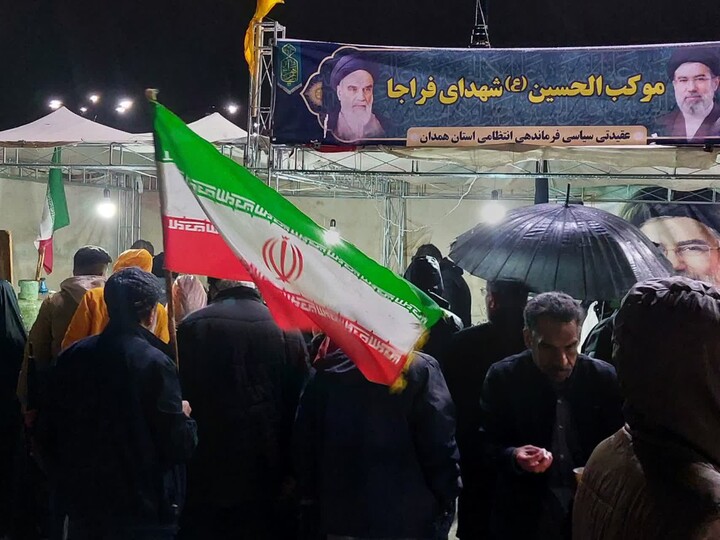 تصاویر / برپایی موکب الحسین شهدای انتظامی استان همدان