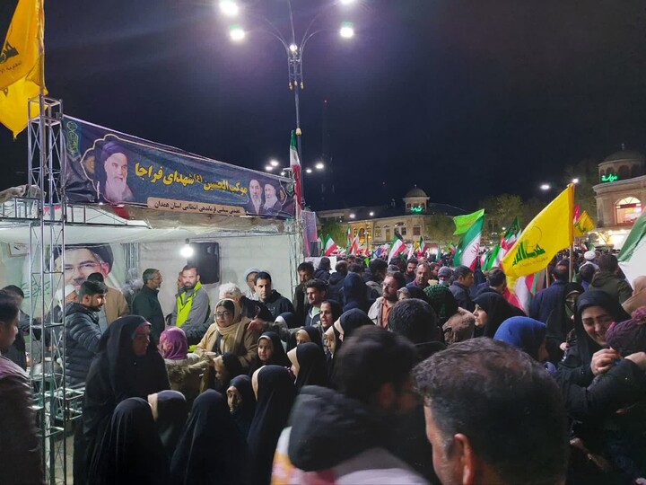 تصاویر / برپایی موکب الحسین شهدای انتظامی استان همدان