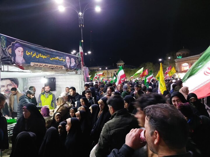 تصاویر / برپایی موکب الحسین شهدای انتظامی استان همدان