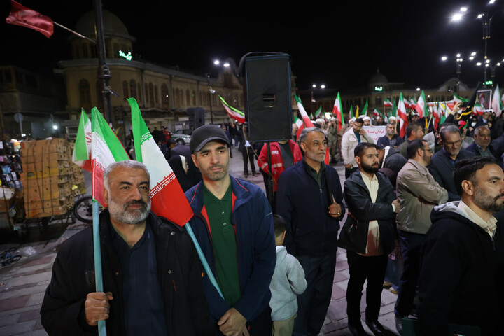 تصاویر / اجتماع مردمی بیعت با رهبر معظم انقلاب و نکوداشت مقام معلم در همدان