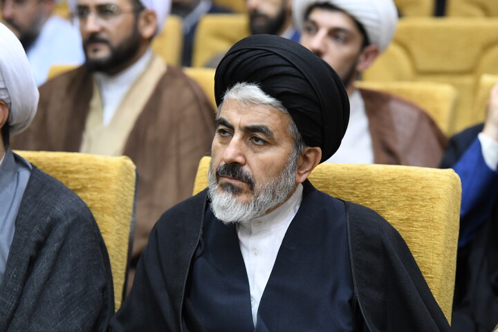 تصاویر/ آیین تجلیل از اساتید مدارس علمیه آذربایجان غربی