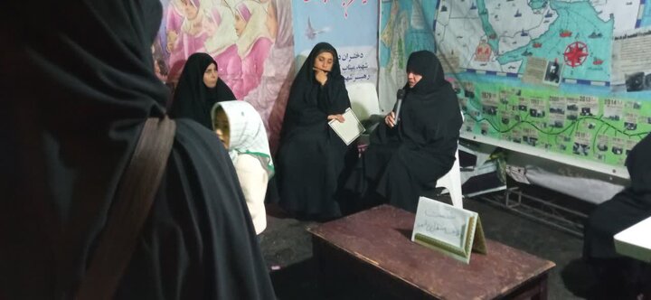 تصاویر/نشست اخلاقی منتظران ظهور با حضور استاد مدرسه علمیه فاطمه‌الزهرا اراک