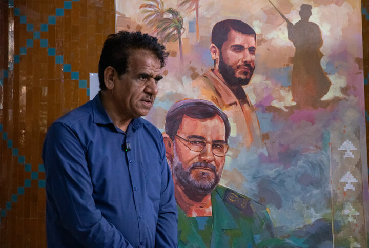 تصاویر/  کارگاه نقاشی شهید تنگسیری