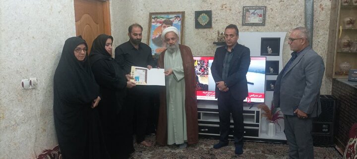 تصاویر/ دیدار امام جمعه بابل از خانواده شهدای اقتدار ملی