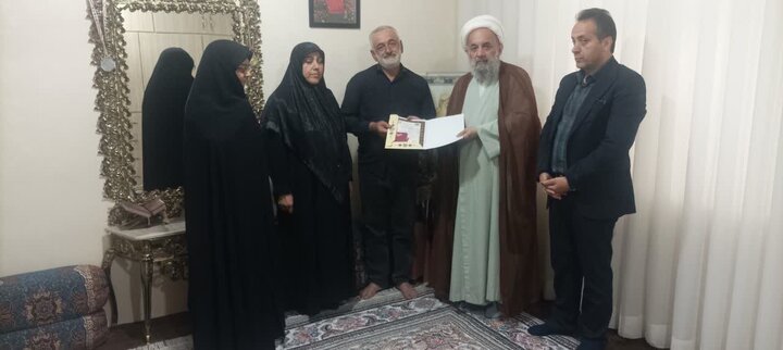 تصاویر/ دیدار امام جمعه بابل از خانواده شهدای اقتدار ملی